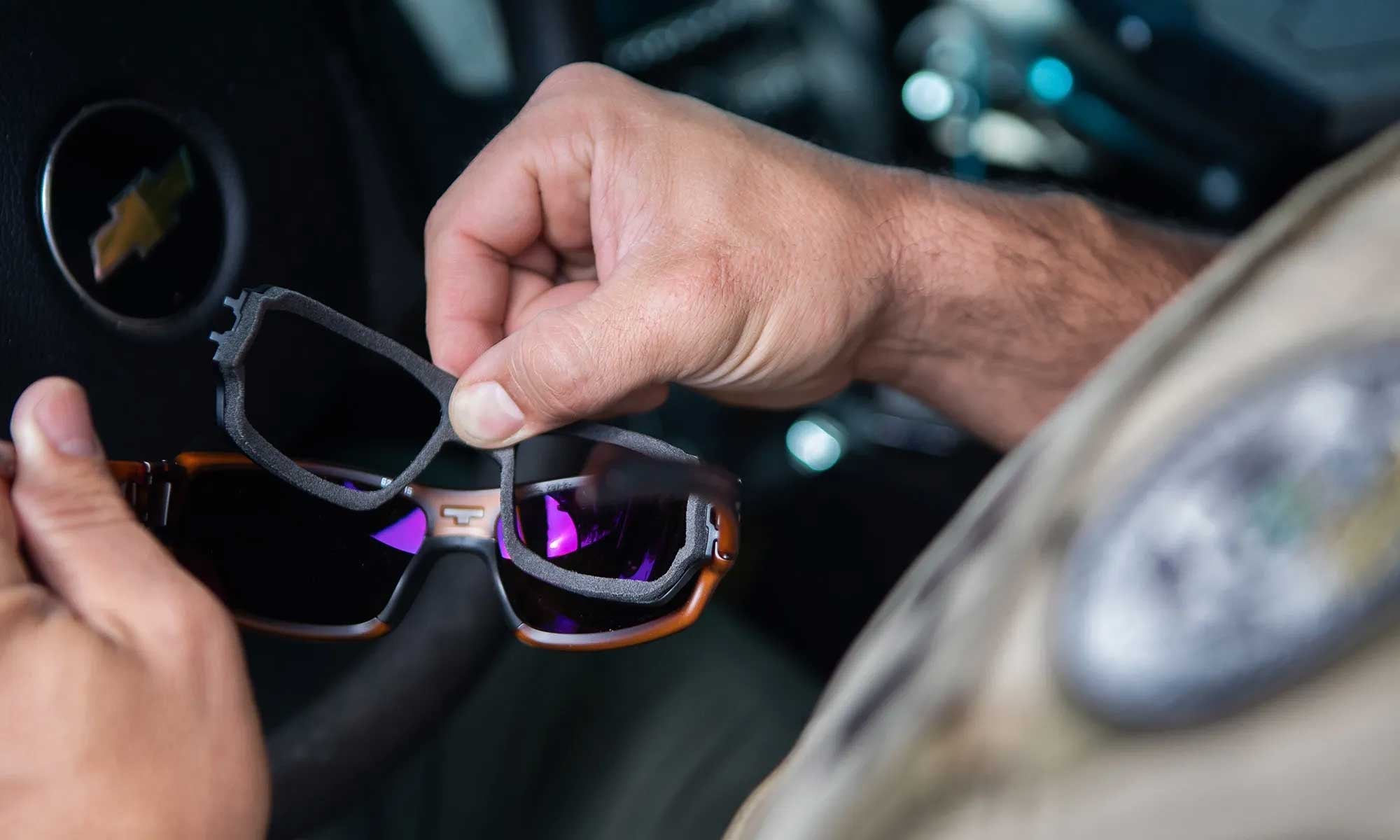 Wiley X WX BREACH — Captivate Polarized - Bronze Mirror - Copper, Matte Hickory Brown