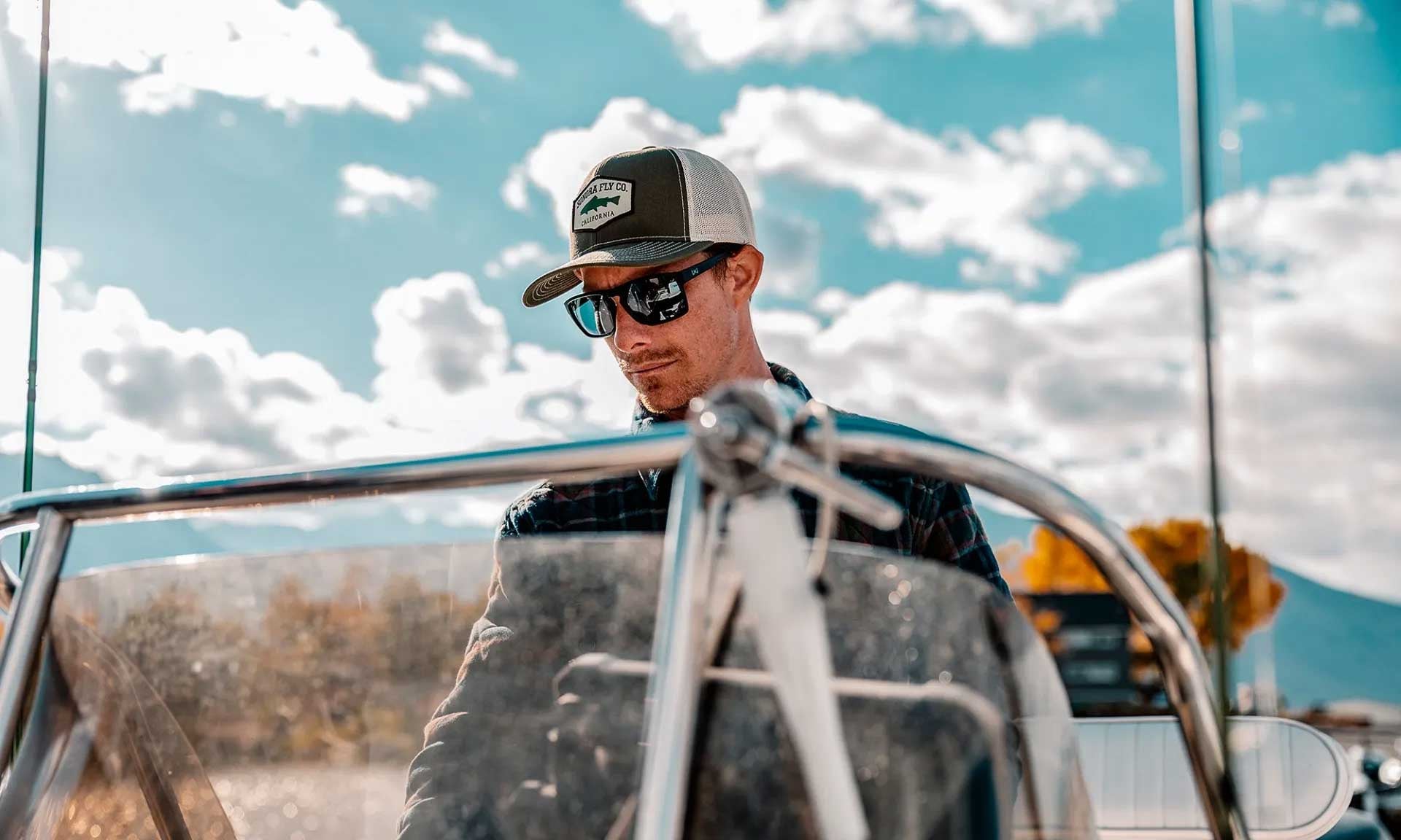 Wiley X WX FOUNDER — Captivate Polarized - Black Mirror - Grey, Matte Black