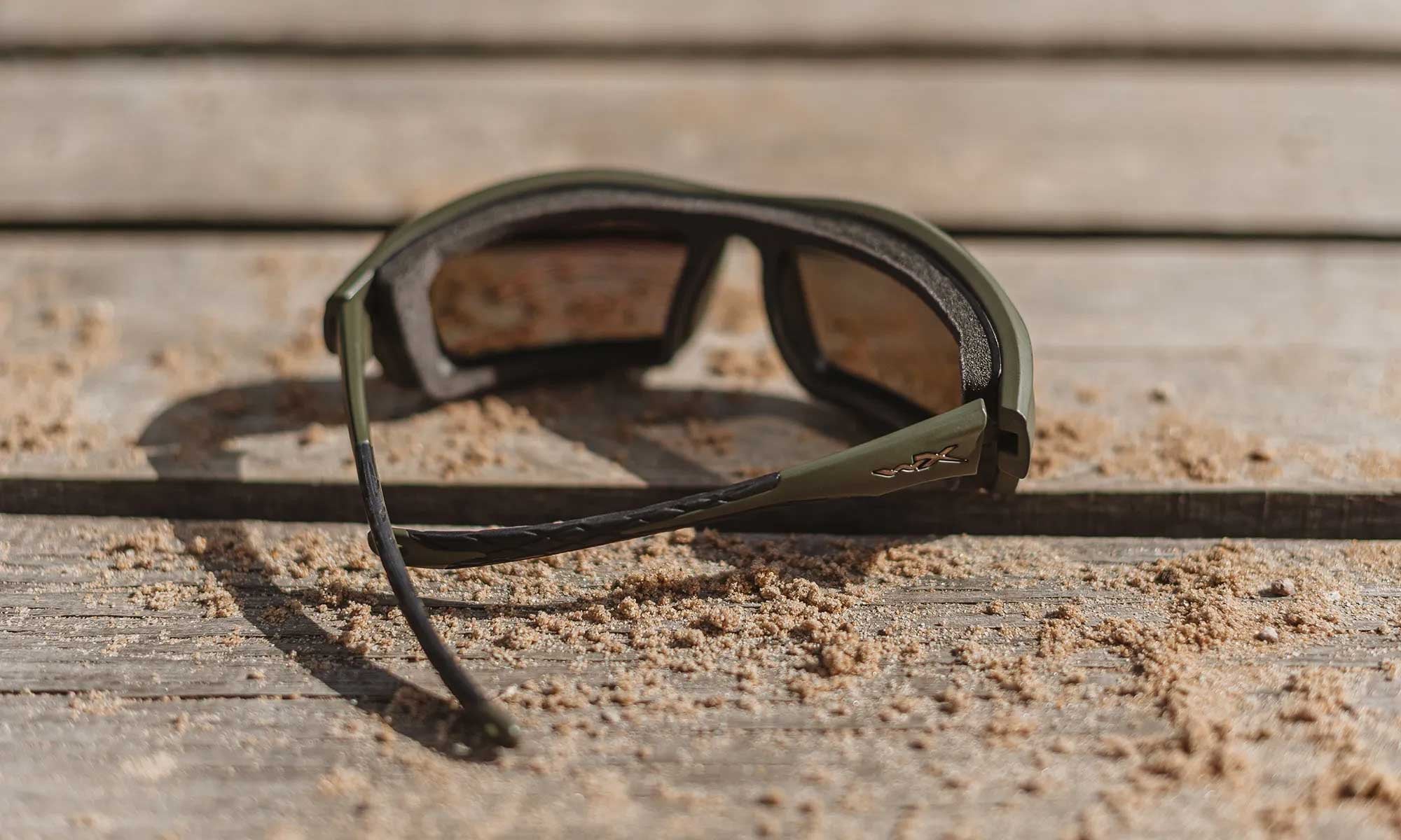Wiley X WX GRID — Captivate Polarized -  Grey, Matte Utility Green