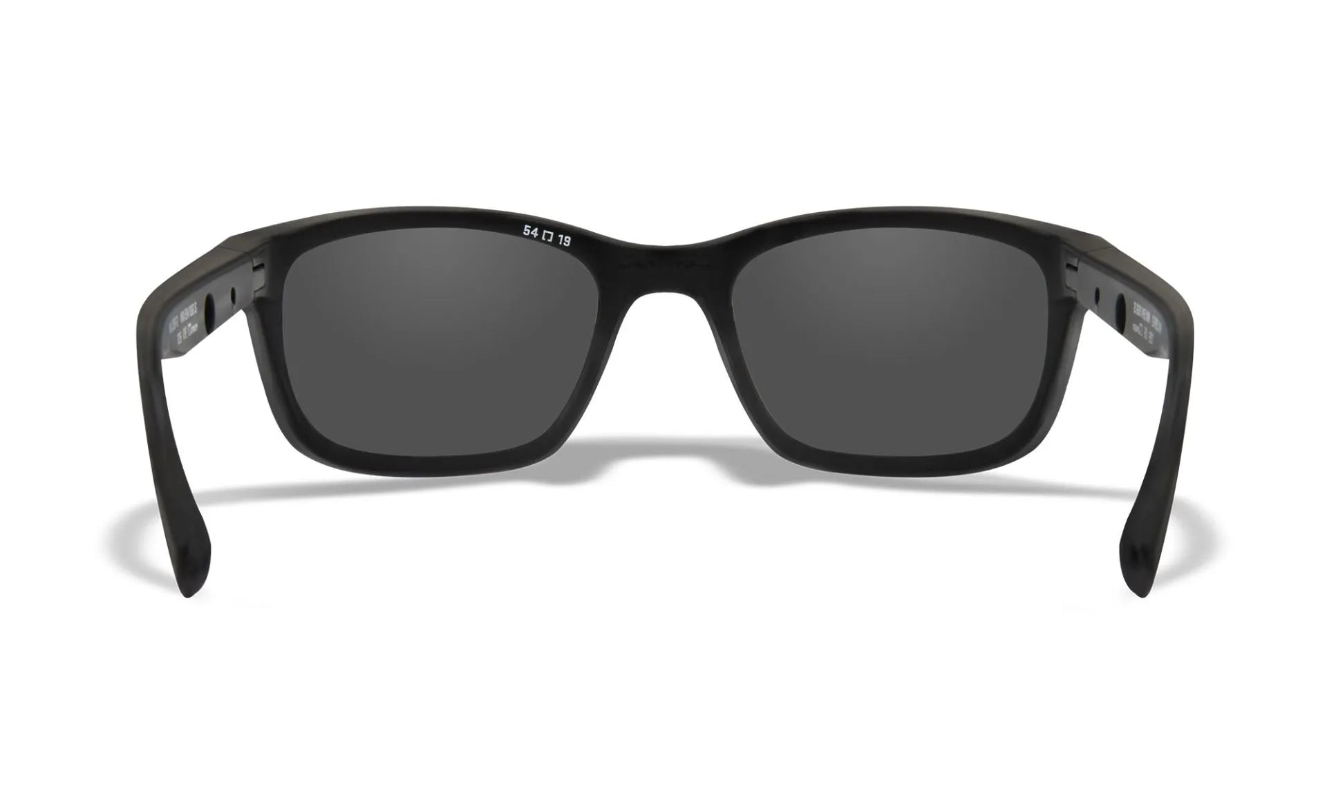 Wiley X WX HELIX — Captivate Polarized - Blue Mirror -  Grey, Matte Black