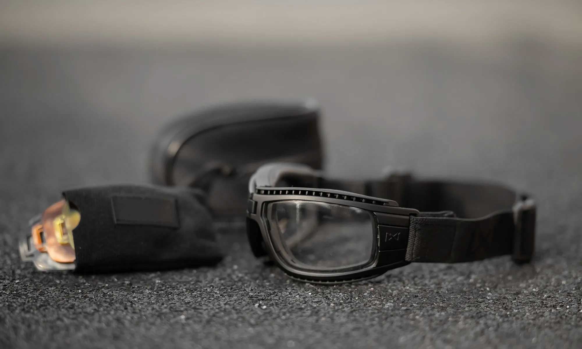 Wiley X WX LYNX — Grey + Clear, Matte Black