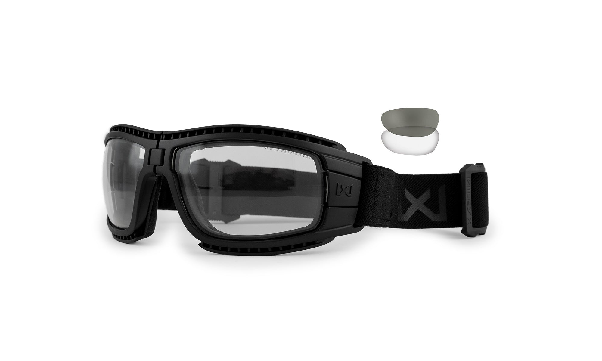 Wiley X WX LYNX — Grey + Clear, Matte Black