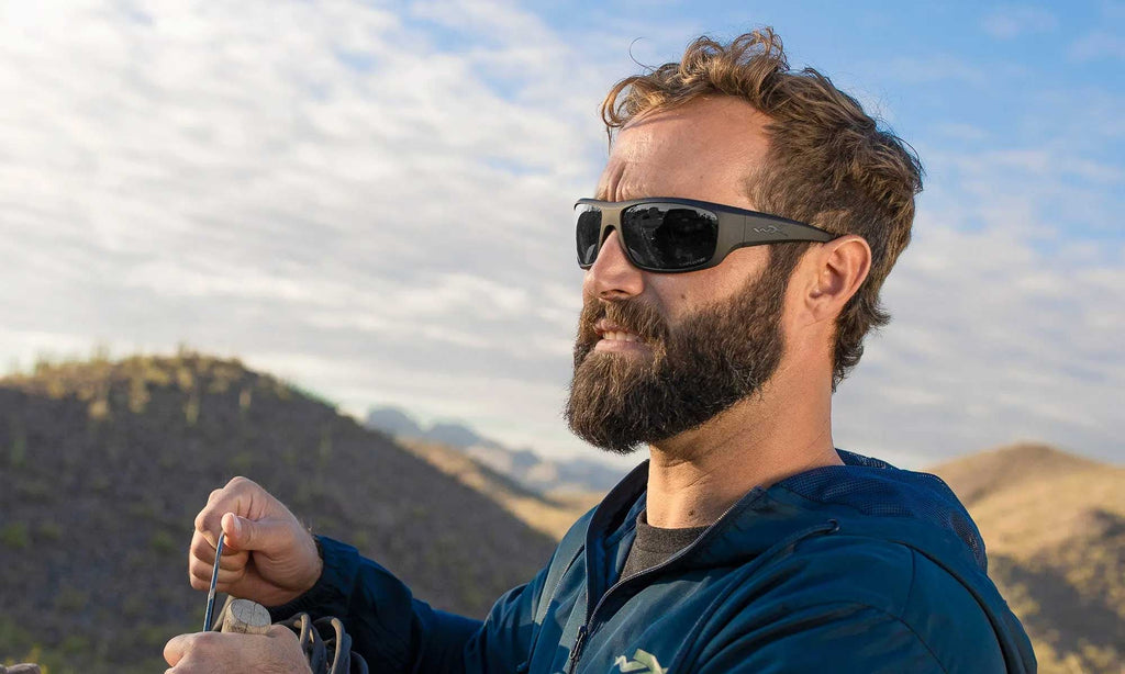 Wiley X WX OMEGA — Captivate Polarized -  Grey, Black Ops - Matte Black