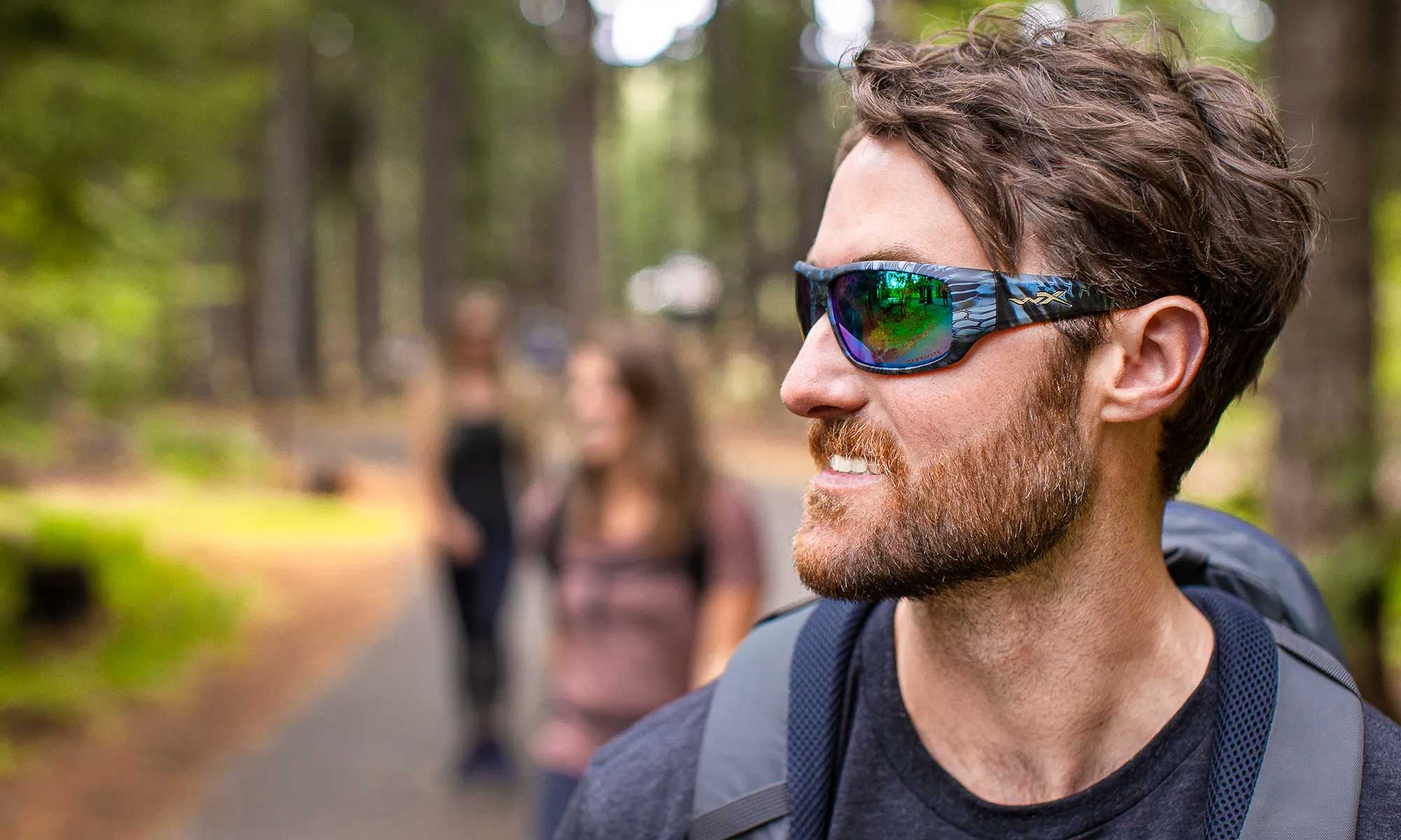 Wiley X WX OMEGA — Captivate Polarized - Green Mirror - Amber, Kryptek Neptune