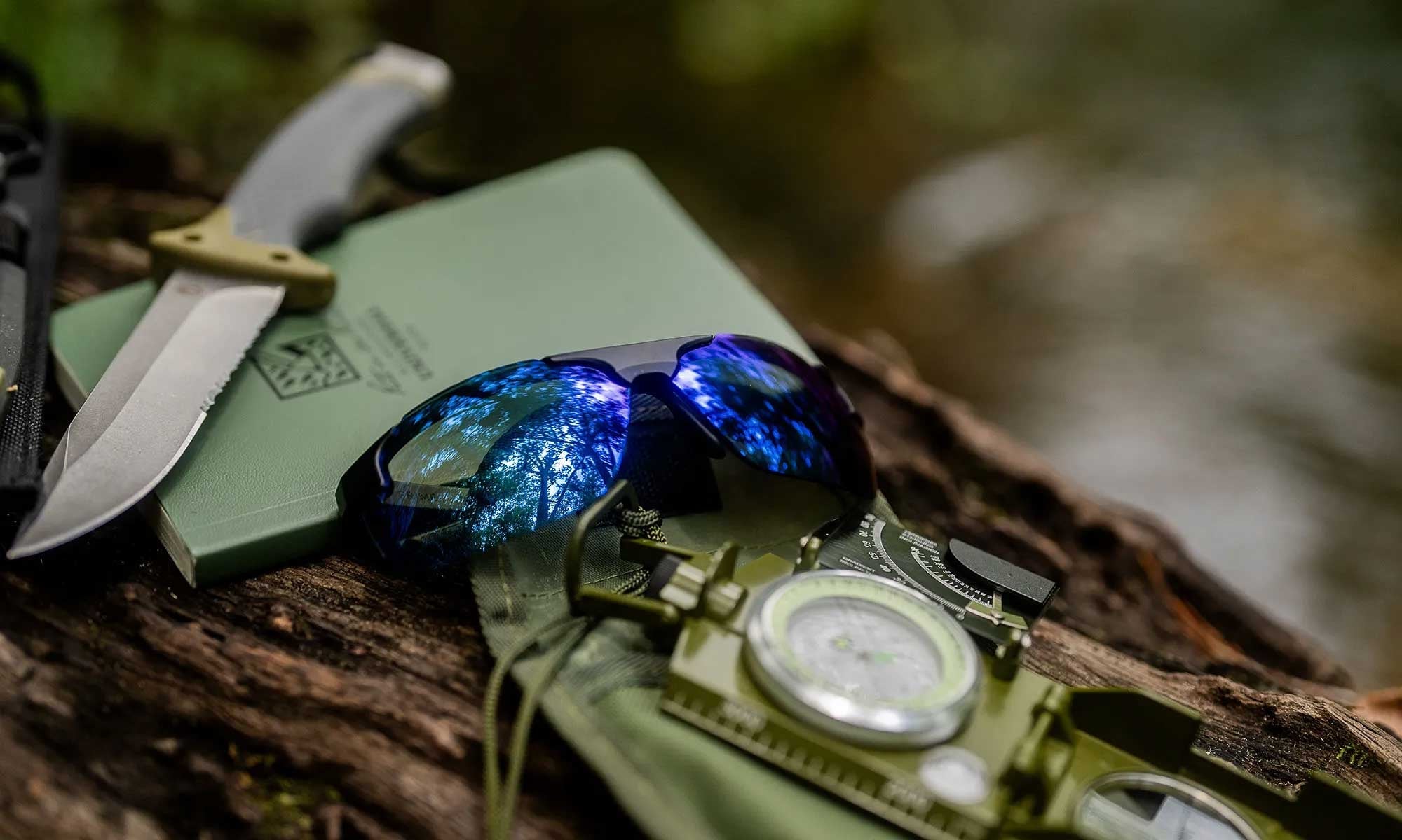 Wiley X WX PRIME — Captivate Polarized - Blue Mirror -  Grey, Gloss Crystal Grey