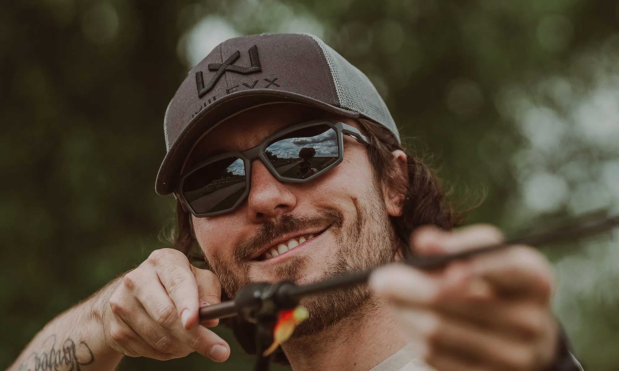 Wiley X WX RECON — Captivate Polarized - Black Mirror - Grey, Matte Grey