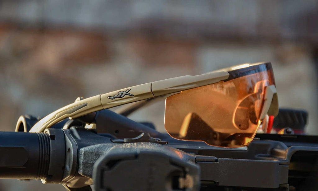 Wiley X SABER ADVANCED — Grey + Clear + Light Rust, Matte Tan