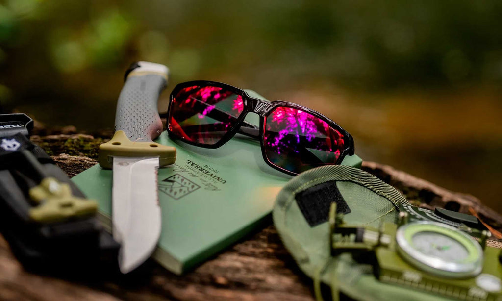 Wiley X WX SIERRA — Captivate - Red Mirror - Grey, Gloss Black