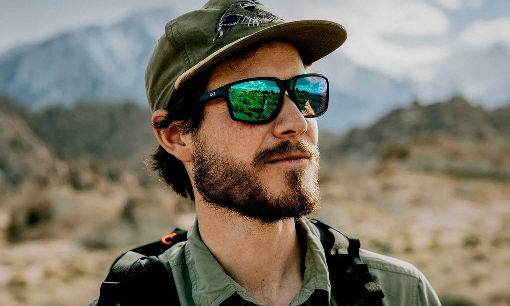 Wiley X WX SIERRA — Captivate Polarized - Green Mirror - Amber, Matte Graphite