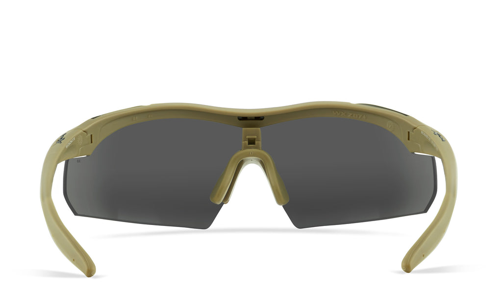 Wiley X WX VAPOR — Grey + Clear + Light Rust, Matte Tan by Wiley X - Tactical Eyewear - Changeable