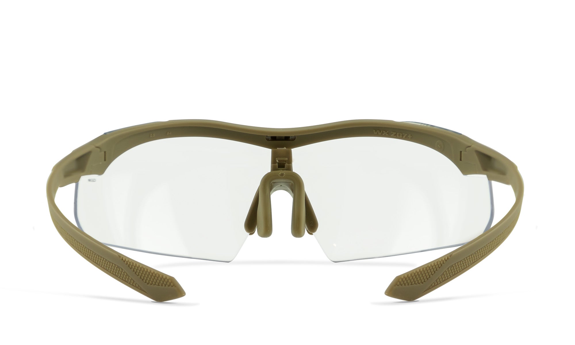 Wiley X WX VAPOR COMM. — Grey + Clear + Light Rust, Matte Tan by Wiley X - Tactical Eyewear - Changeable